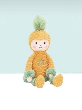 JELLYCAT - Perkies Pineapple Top Doll Plushie Collectible